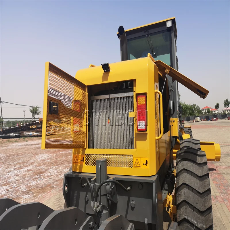 SYNBON SY130C macchina per la costruzione di strade Mini Grader ad alta efficienza con motore piccolo