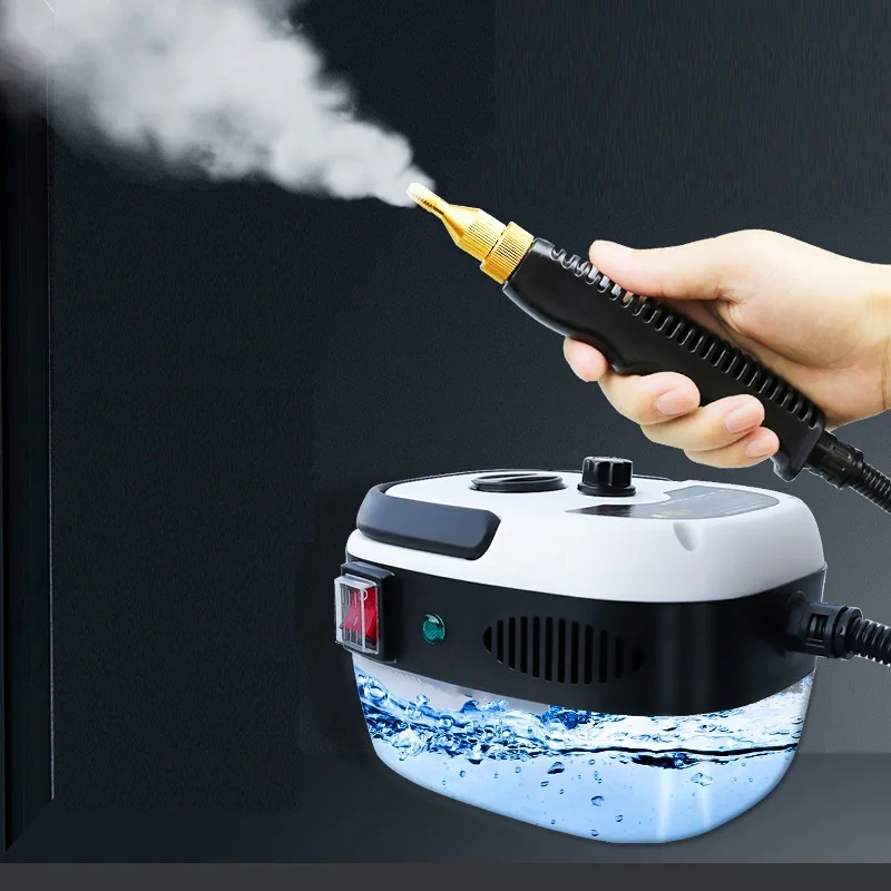 2500W Steam Cleaner With 900ML Water Tank Car Air Conditioning Kitchen Hood Steaming Cleaning Machine Home Appliance 220V