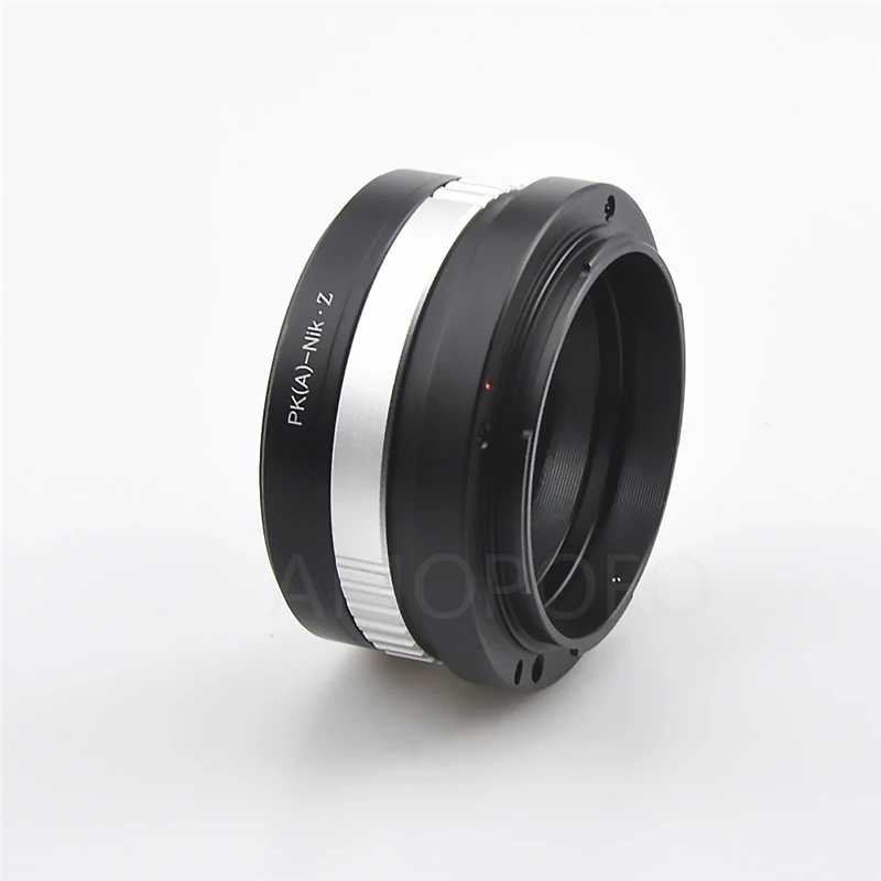 PK A Nikon Z อะแดปเตอร์เลนส์ใช้งานร่วมกับ Pentax K PK-A DA AF เลนส์ & สำหรับ Nikon Z Mount Mirrorless กล้อง Z50 Z6 Z7