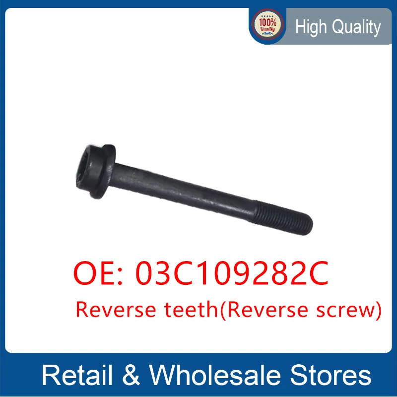 Reverse screw Reverse teeth FOR VW 1.4 TSI 1.6 FSI 03C109282C N.911.970.01 N91197001 N 91197001  camshaft screw bolts