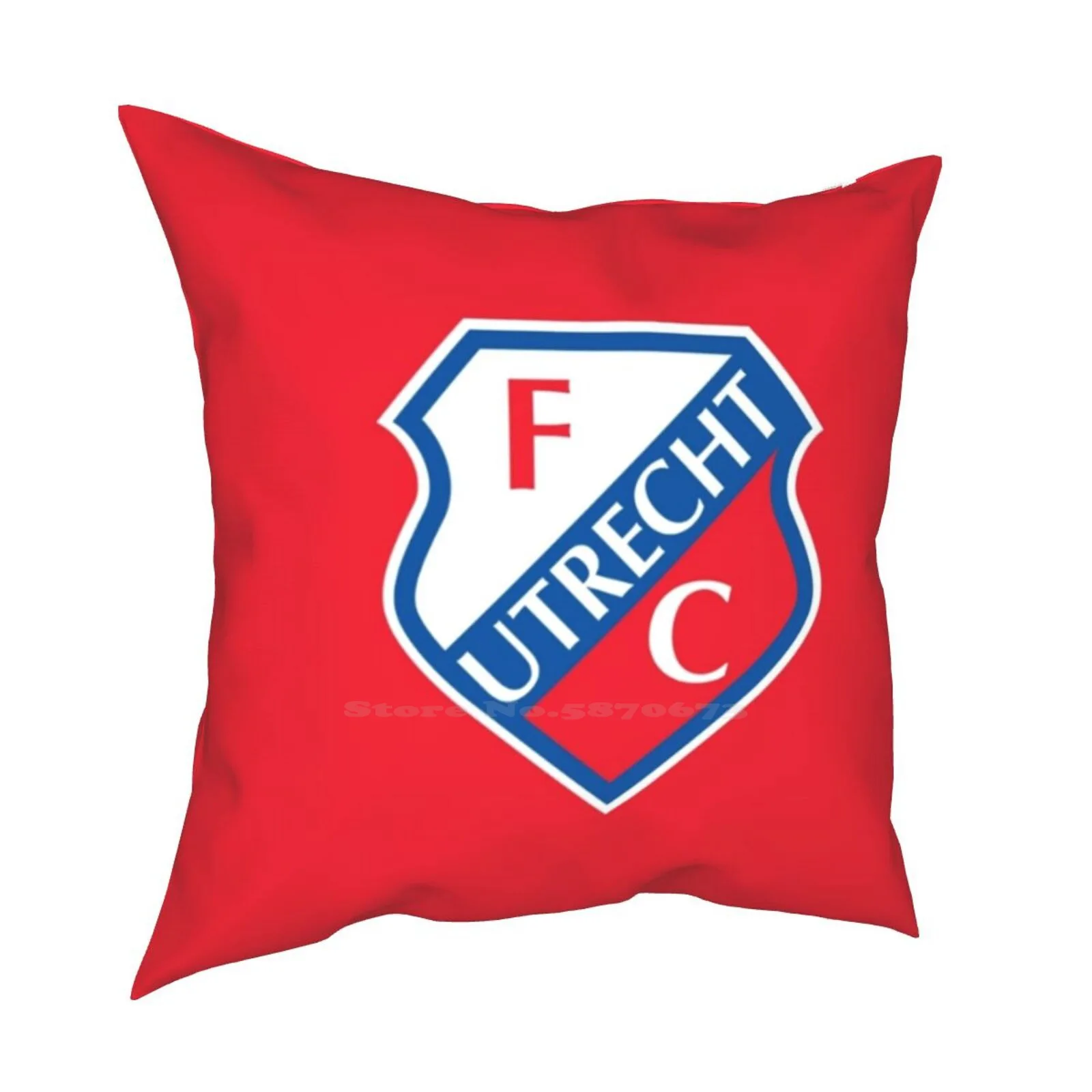 Fc Utrecht Home Sofa Car Cushion Cover Pillowcase Fc Utrecht Soccer Football Netherland Dutch Erdivisie Game Match Goal