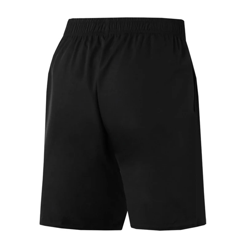 Gym Mens Sport Running Shorts with Pocket Quick Dry Black Workout Short Pants Men Soccer Tennis Basketball Training Beach Shorts