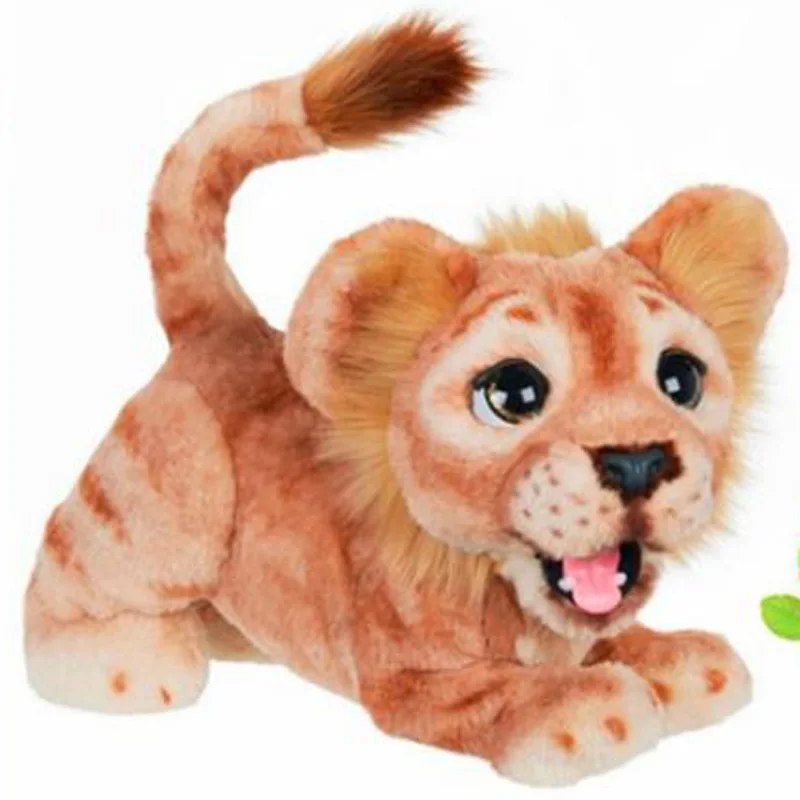 New Style Genuine little lion doll plush toy curiosity bear little tiger toy panda doll DIY Printed cushin Children\'s Toys Home