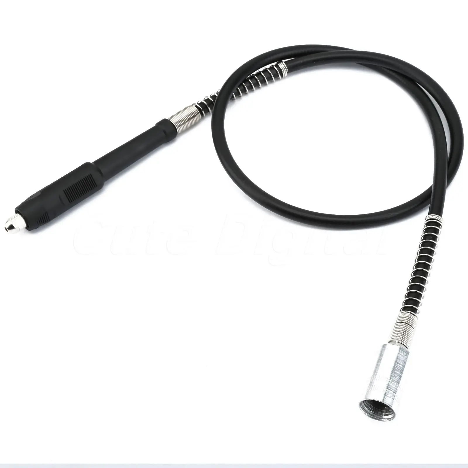 19x2mm Flexible Flex Shaft for Dremel Tools Rotary Grinder Soft Hose Extension Tube Interface Specification Quick Connect radius