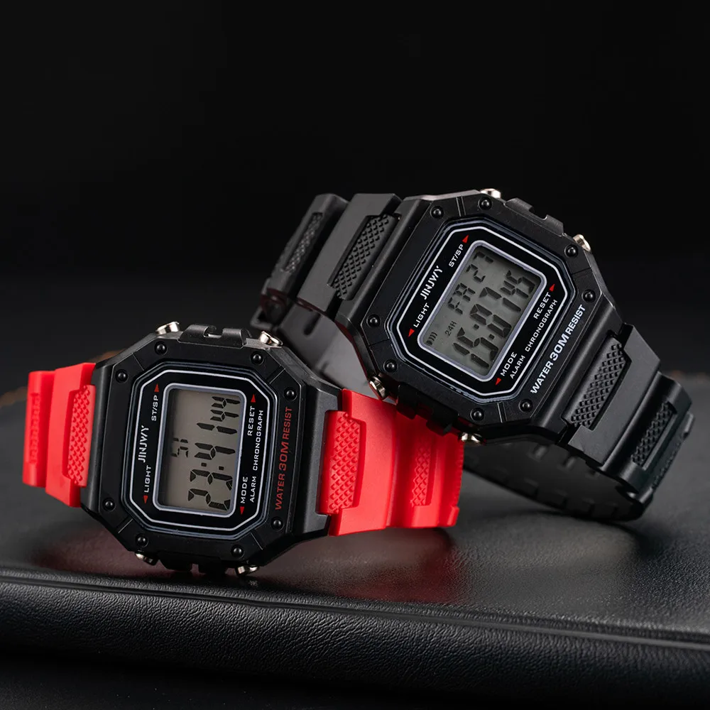 Montre de sport militaire étanche pour homme, montre-bracelet électronique, montres numériques LED, horloge masculine, mode, 2023