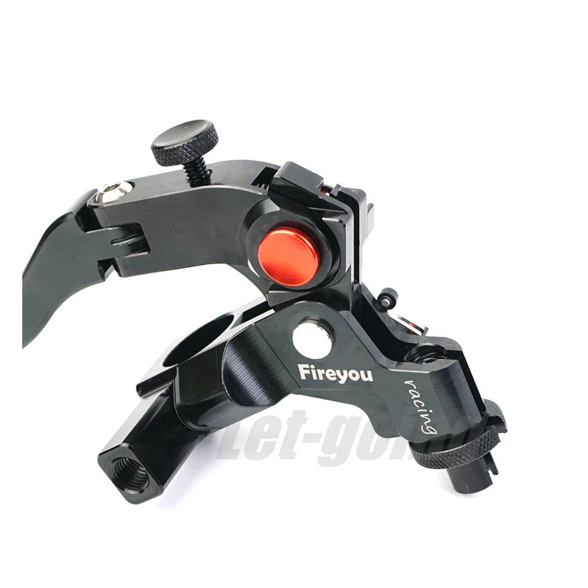 RCS Brake Lever Master Cylinder Perch Clutch 22mm CNC Fold for Racing Moto Bike K1200r Yamaha R6 Dio AF18 Suzuki DRZ400sm