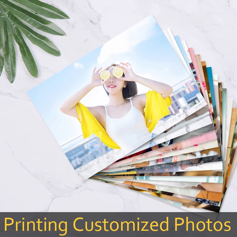 

100pcs Customized Printing Your Photos Kids Baby Stars Landscape Photos Pictures Print Important Moment Child Growth Record