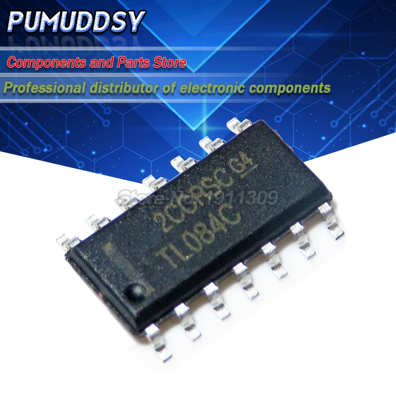 10PCS Operational amplifiers TL084 TL084C TL084CDT TL084CDR SOP14