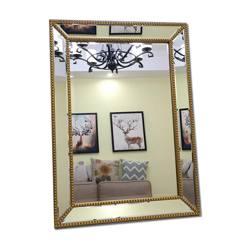 European Art  Cosmetic Mirror Bathroom Mirror Living Room Ornaments