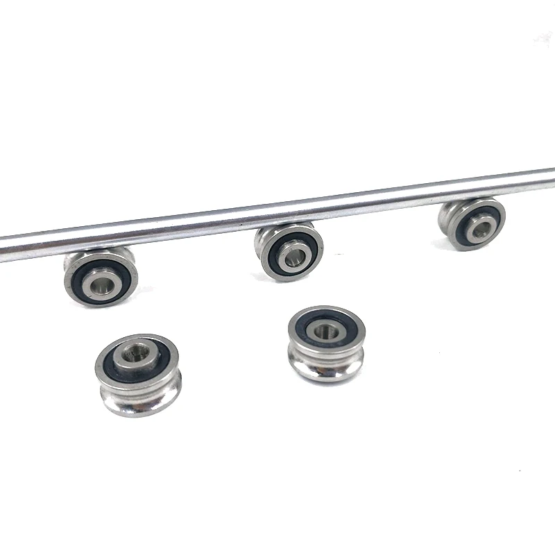 U-slot bearing groove sheave SG20 laser cutter embroidery machine textile machine bearings 6 x 24 x 11 rail roller home tools
