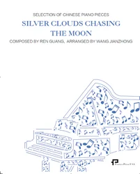 Silver Clouds Chasing the Moon