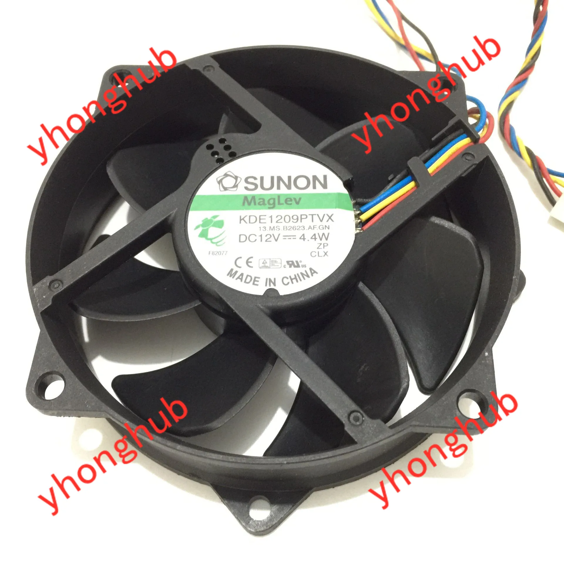 

SUNON KDE1209PTVX 13.MS.B2623.AF.GN DC 12V 4.4W 92x92x25mm Server Round Fan