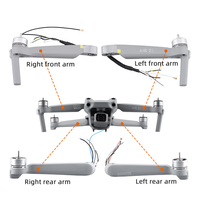 Motor Arm Repair Parts Left/Right Front/Rear Reliable Durable for DJI Mavic Air 2S Drone