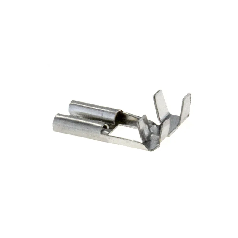 20/50 pcs/batch 4.8 crimp terminal female header with flag terminal speaker flag terminal with sheath tin plated