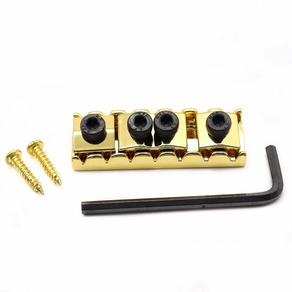 1Pcs 7 String Electric Guitar Locking Nut For Floyd Rose Tremolo Bridge-Length 48mm-CR/BK/GD