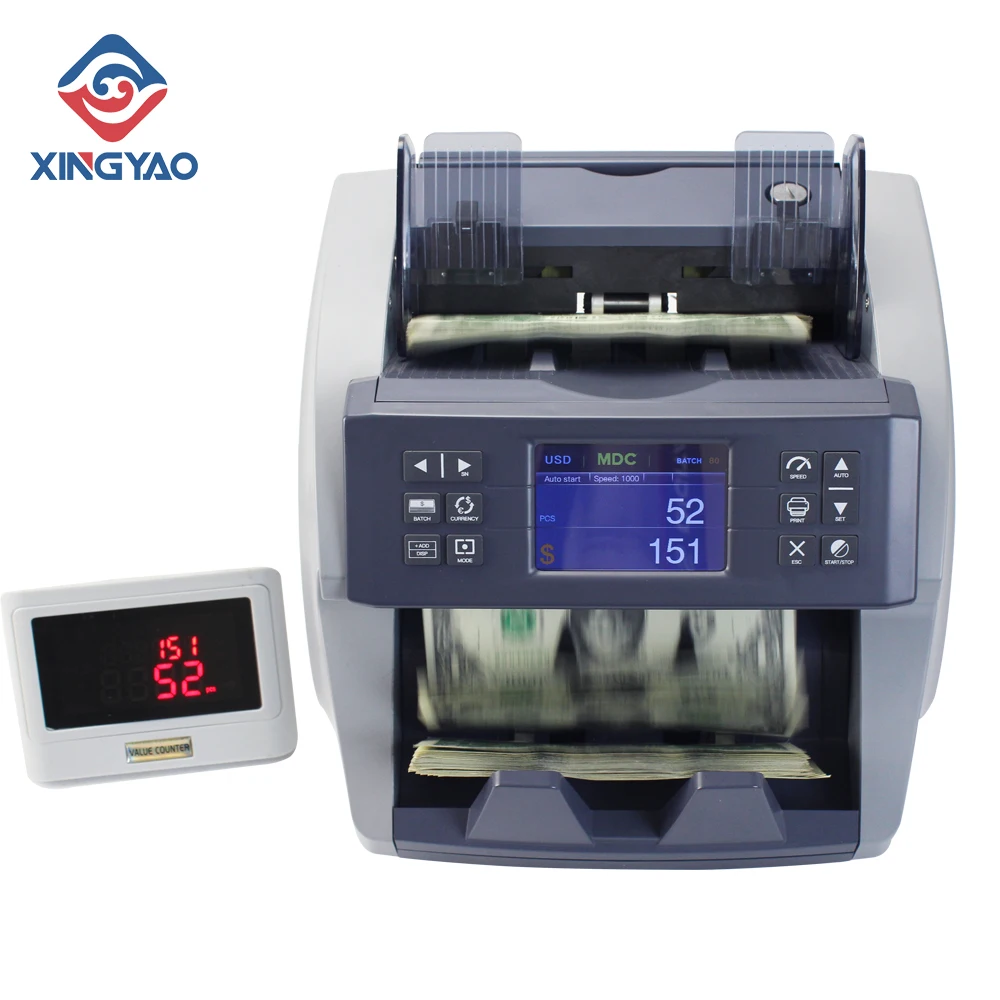 CIS  Value Counter Mix Money Counter Tansaniza Kazakhstan Peru Billnotes Money Detector  Counting Machine