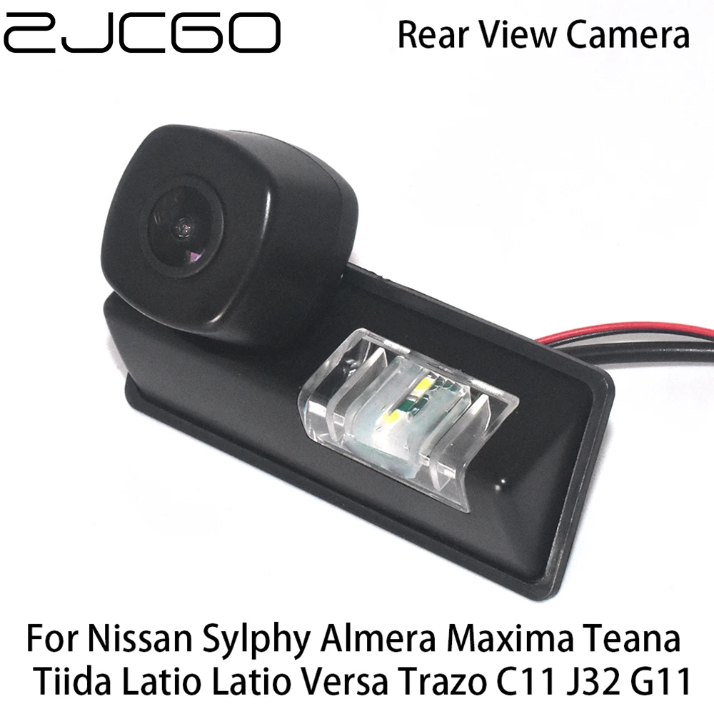 ZJCGO Car Rear View Reverse Back Up Parking Camera for Nissan Sylphy Almera Maxima Teana Tiida Latio Latio Versa Trazo C11 J32 G