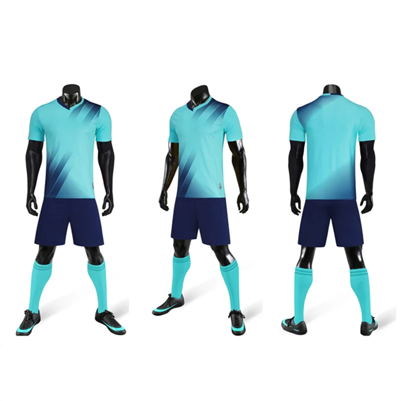 Men Kids Soccer Jersey Breathable Training Suits Running Sets Quick Dry Jogging Sportswear Boys Football Clothes Sets