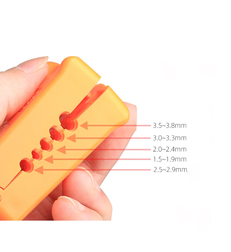 

[100% New] 1.5-3.8mm Fiber Cable Slitter Loose Tube Longitudinal Stripper Jacket Slitter Optical Cable Tool Wire Stripper