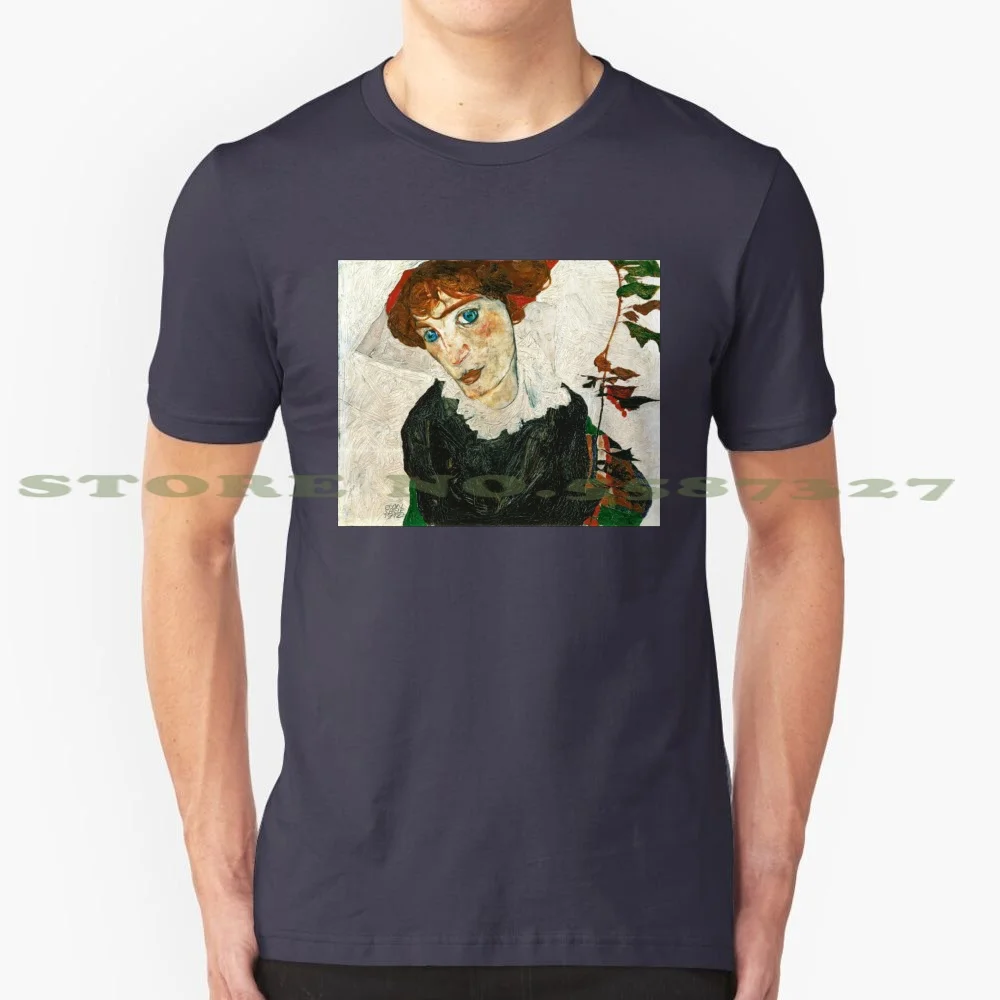 Egon Schiele Portrait Of Wally Neuzil Summer Funny T Shirt For Men Women Egon Schiele Schiele Egon Seated Woman Adele Herms