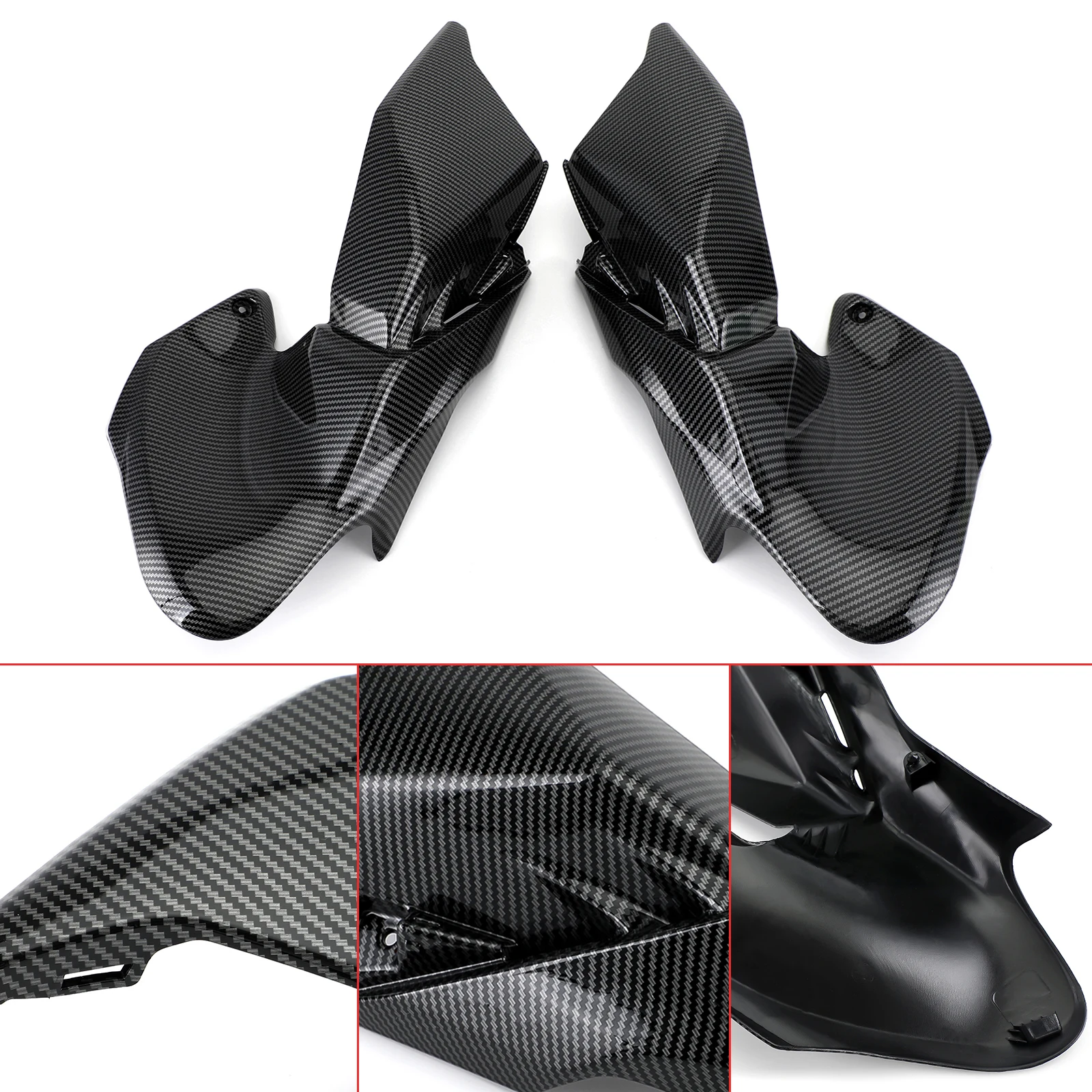 Topteng ABS Gas Tank Side Cover Panel Fairing For Kawasaki Z900 Z 900 2020 2021 2022 2023 2024