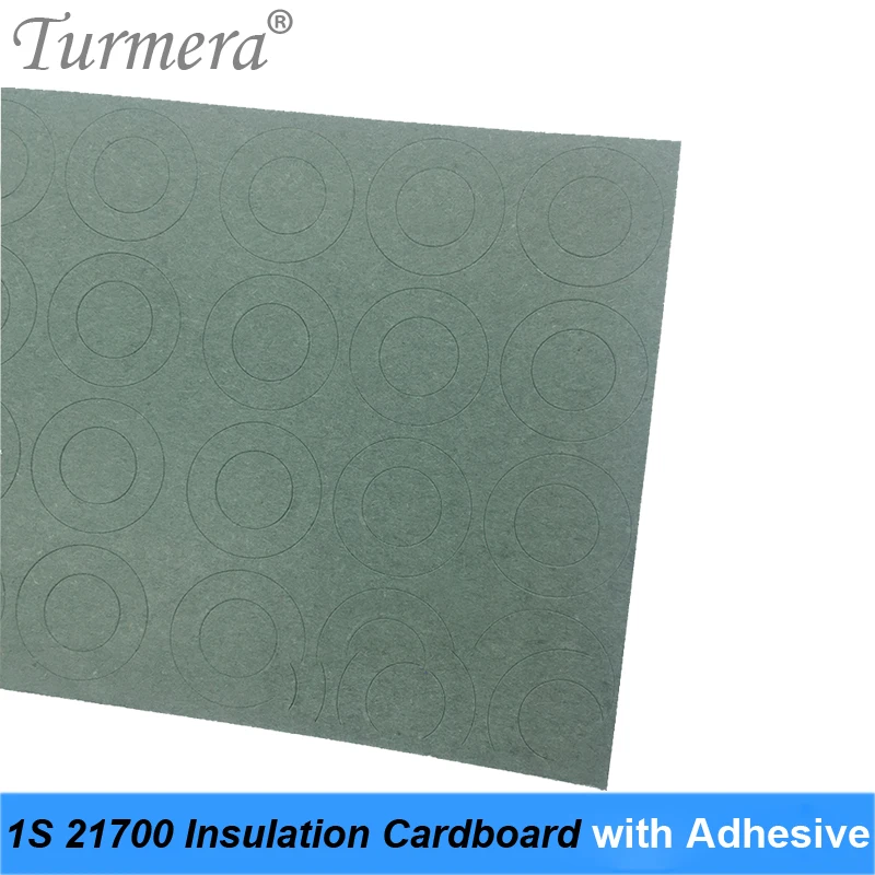 Cartón aislante de batería 1S 21700 con adhesivo para paquete de batería 21700, parche de pegamento aislante positivo, 60 unidades