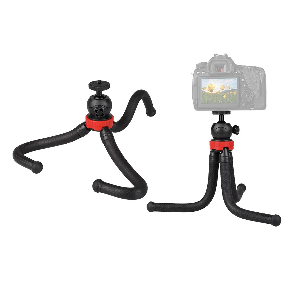 Flexible Octopus Tripod Stand Gorillapod 360 degree 1/4 For Canon Nikon Camera Digital DV Phone