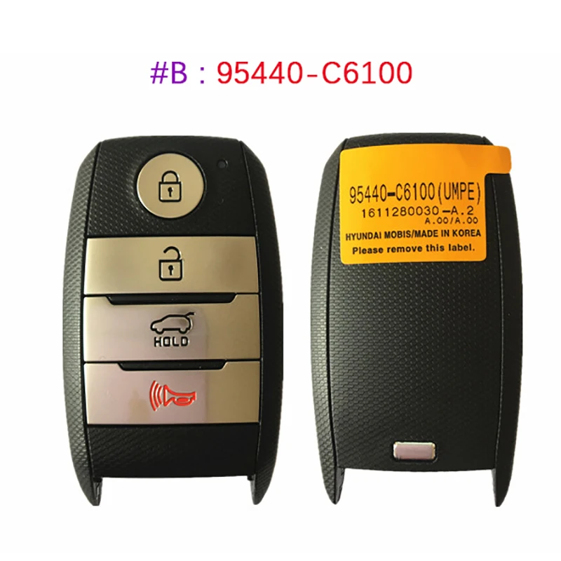 Aftermarket Smart Key For Kia Sorento 2015-2019 FCC 95440-C5000 95440-C6100 95440-C6000 95440-S4000 95440-C5600 95440-C5100