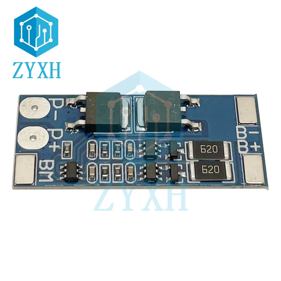 BMS 2S 8A 7.4V 8.4V 18650 bateria litowa płyta ładowania korektor bilans wersja zabezpieczenie przed zwarciem na zasilanie słoneczne