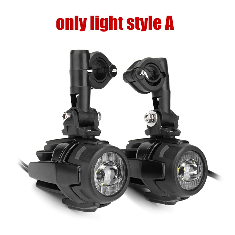 E9 Mark Motorfiets LED Mistlampen Voor BMW R1250GS ADV F800GS R1250GS LC Yamaha MT07 MT09 Extra Licht Assemblie - afbeelding 1