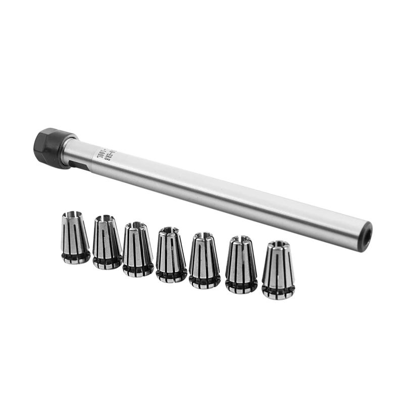 Imagem -03 - Collet Mandril Suporte Mais Peças de Precisão Er8 Mola Collet Conjunto C10 Er8a 100l