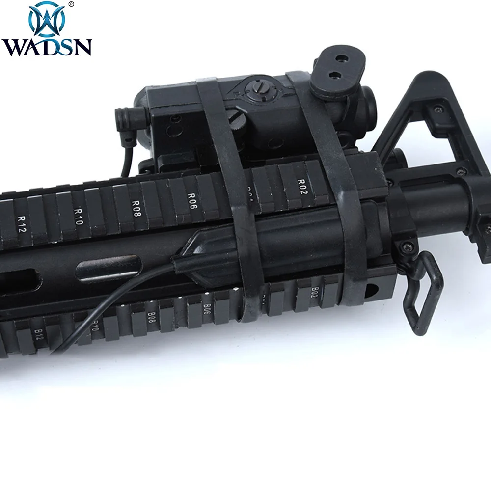 WADSN Airsoft High Strength Elastic Rubber Ring Hunting Rilfe Band For DBAL A2 PEQ15 Flashlight Laser Sight 4pcs/lot