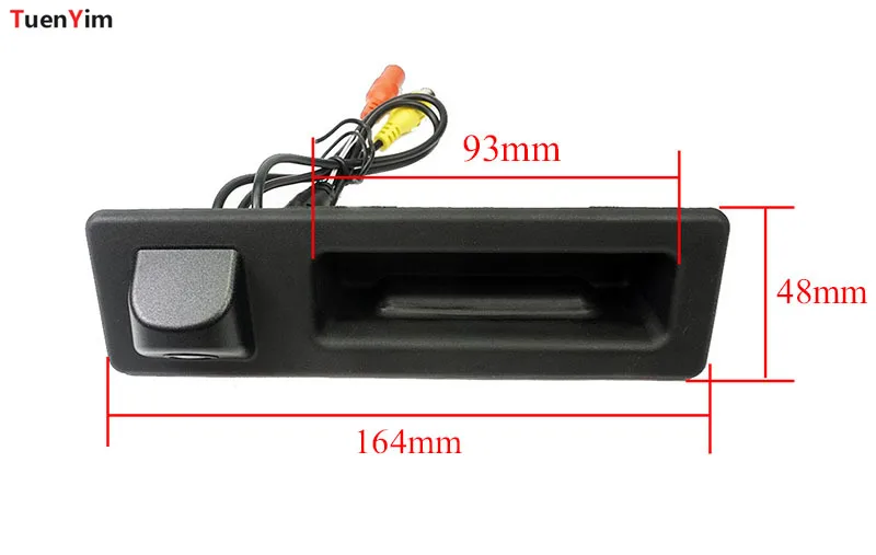 Vehicle HD AHD 1080P& 720P Rear View Parking Camera for BMW Trunk Handle switch Parking Camera F10 F11 F25 F30 BMW 5 BMW 5/3 X3