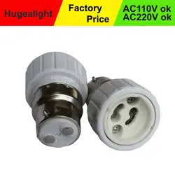 B22 to GU10 conventor Light Lamp Bulbs Adapter b22 gu10 Holder Universal Light Converter Socket Change