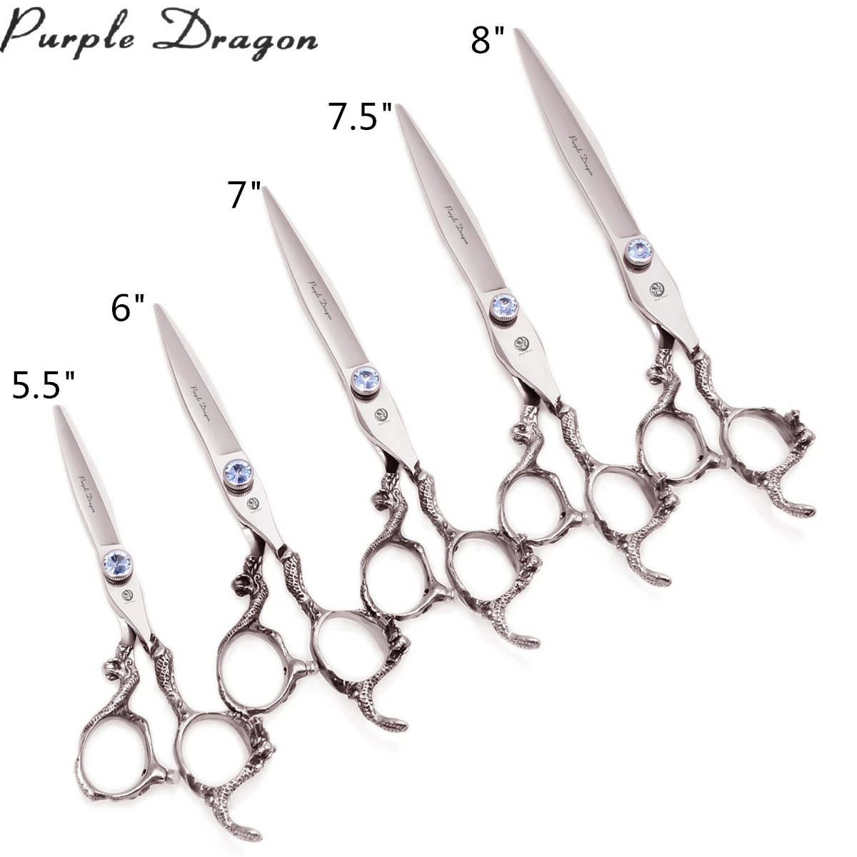 Hair Scissors Purple Dragon 5.5