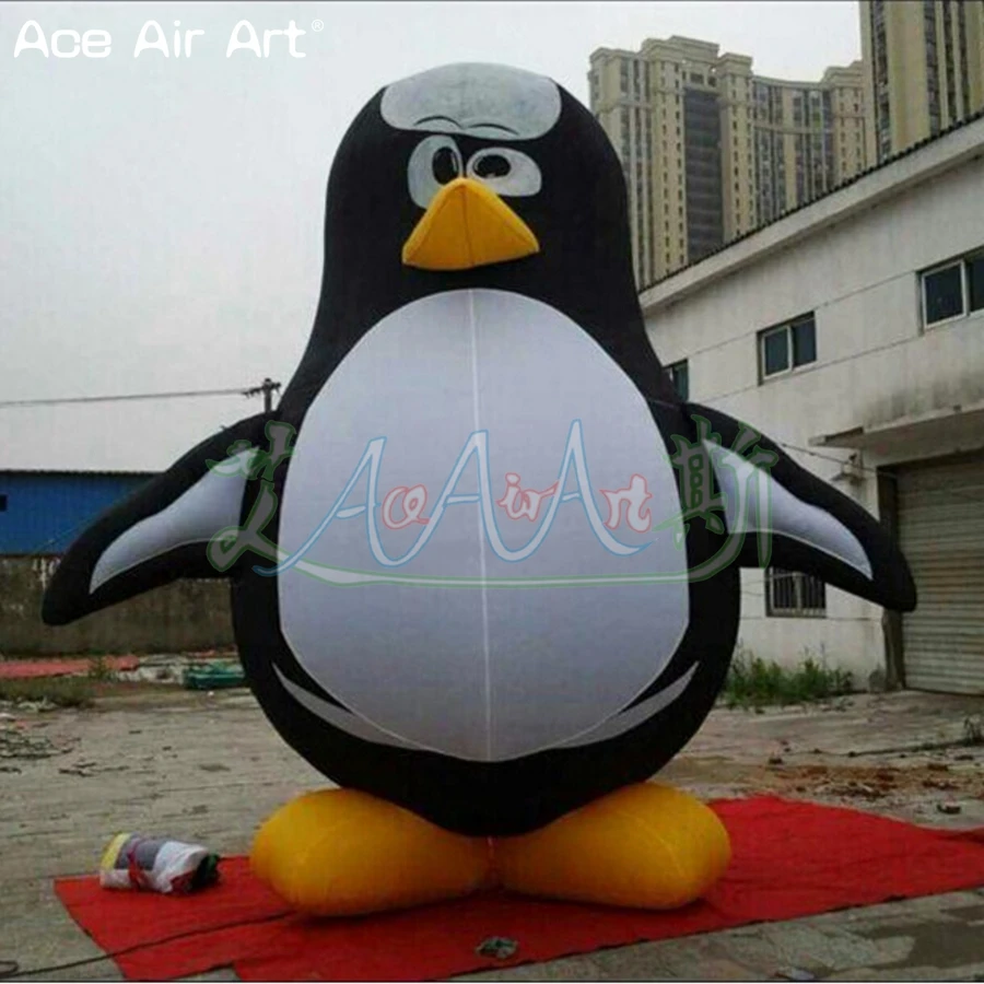 Lovely Outdoor Inflatable Cartoon, Inflatable Animal Inflatable Penguin Model For Advertising/Event Exhibition