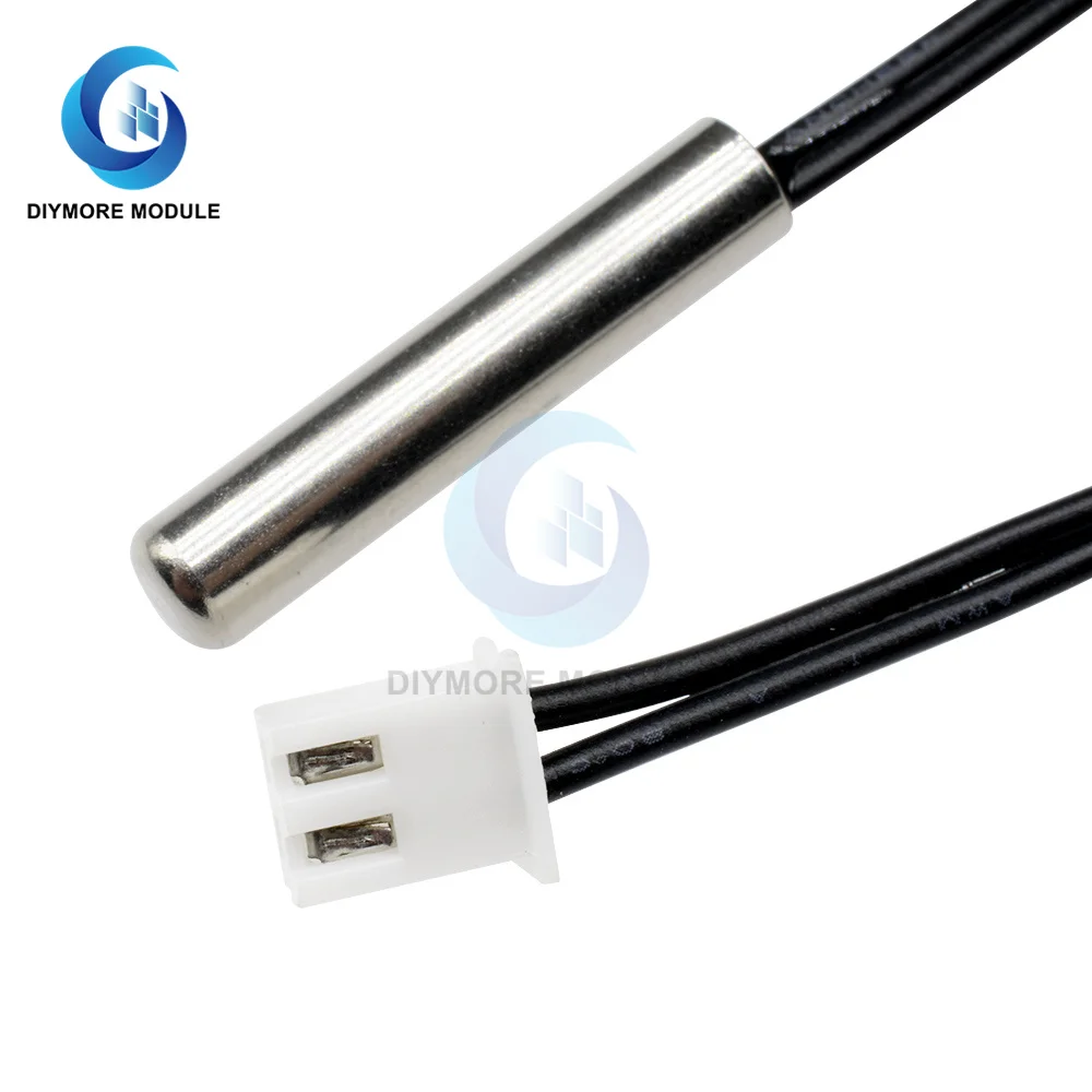 0.5m/1m/2m/2.5m/3m DS18B20 DS18S20 NTC 10K 1% 3950 Waterproof Digital Temperature Sensor Probe NTC Thermistor Thermal Cable