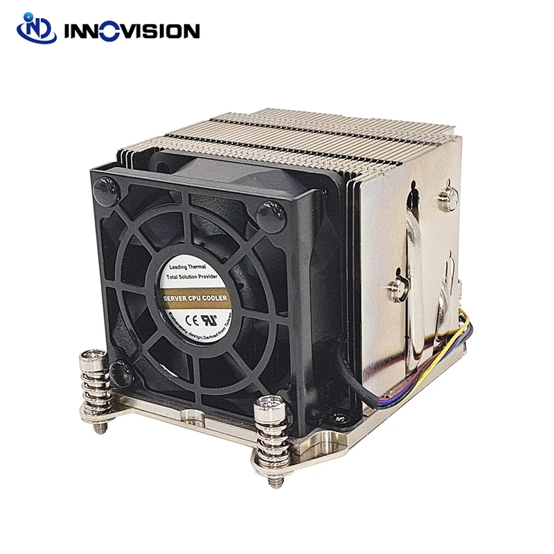 Disipador de calor estrecho LGA2011 para 2u/ 3u/4u/servidor de estación de trabajo, enfriador térmico de CPU, radiador E5-2600 serie E5-4600