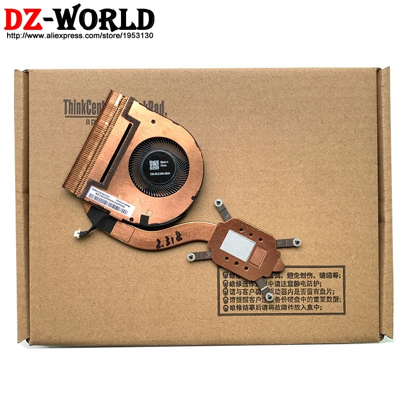 New Original Heatsink CPU Cooler Cooling Fan for Lenovo ThinkPad X280 Laptop 01LX666 01LX665