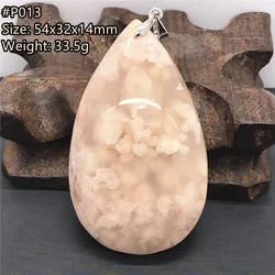Top Natural Cherry Agate Pendant Jewelry For Women Lady Man Healing Love Gift Crystal Silver Beads Stone Reiki Gemstone AAAAA