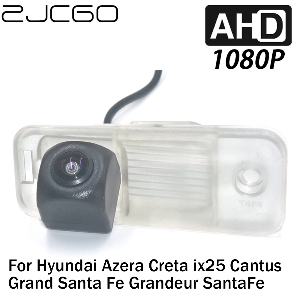 

ZJCGO Car Rear View Reverse Backup Parking AHD 1080P Camera for Hyundai Azera Creta ix25 Cantus Grand Santa Fe Grandeur SantaFe