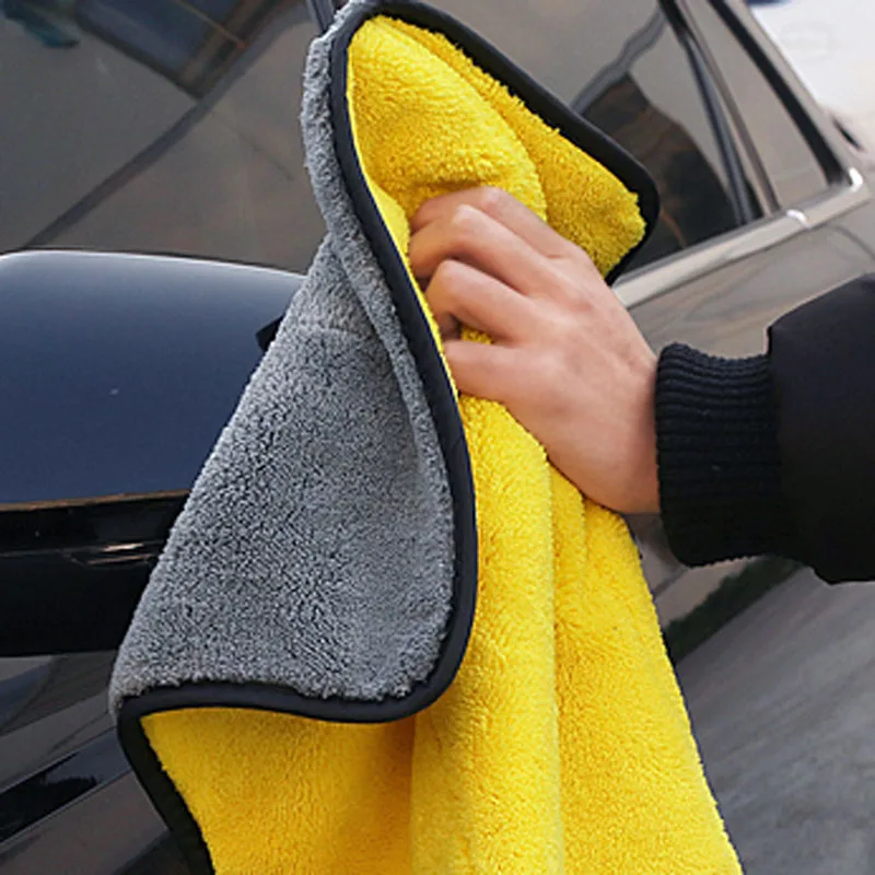 2018 new 30 * 30 cm car wash microfiber towel for BMW 1 2 3 4 5 6 7 Series X1 X3 X4 X5 X6 325 328 F30 F35 F10 F18 GT E36 E38