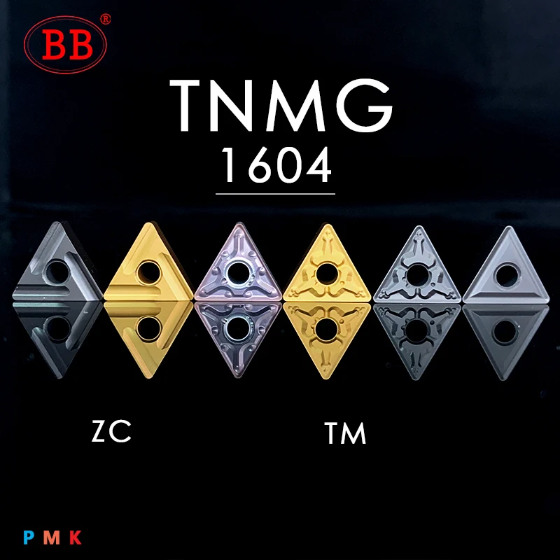 BB TNMG SNMG CNMG VNMG Turning Insert TNMG1604 CNC Carbide Lathe Tool Negative Cutting MS TM MA 04 08 Aluminum Stainless Steel