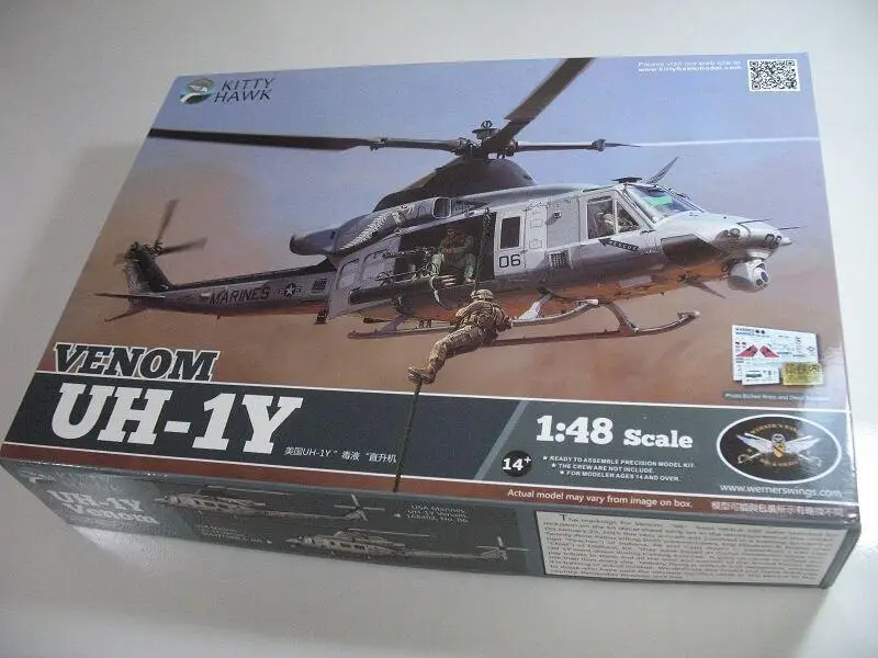 

Kitty Hawk 80124 1/48 Scale Venom UH-1Y model New