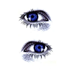Eyes Waterproof Temporary Temporary Tattoo For Women Fake Tatoo Sticker Flash Tattoo Body art Henna For Tattoo Men Cheap things
