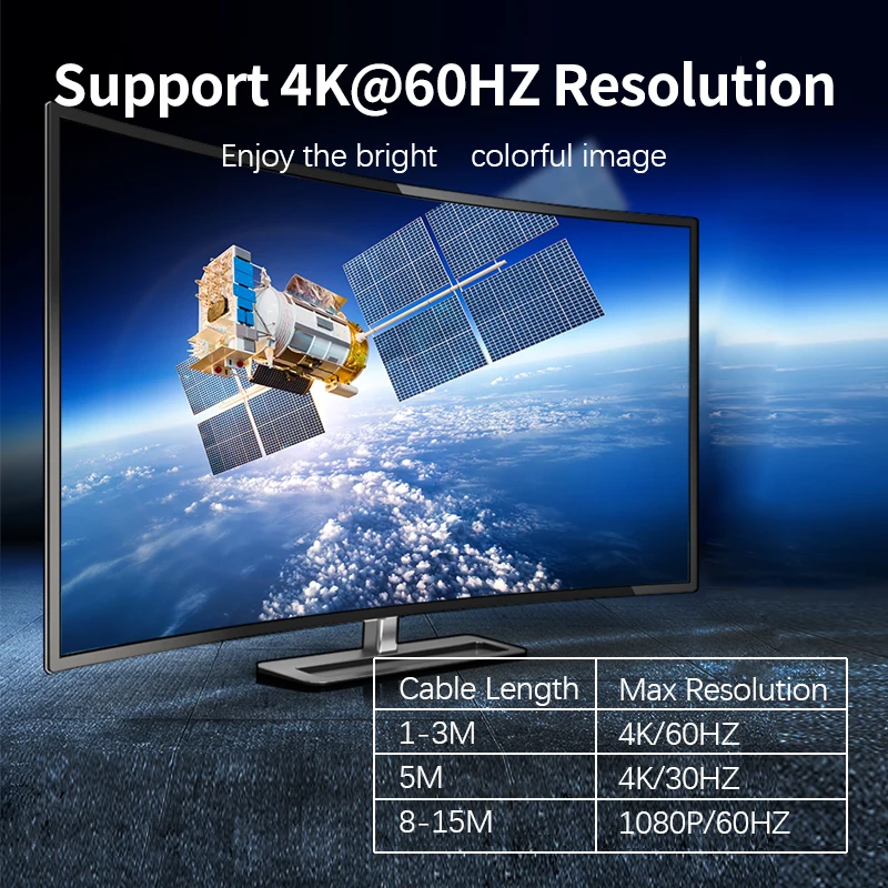 Jors dvi para hdmi-cabo compatível 4k 60hz hd para dvi d 24 + 1 vídeo para caixa de tv switch xbox ps3 ps4 ps5 monitor portátil projecto