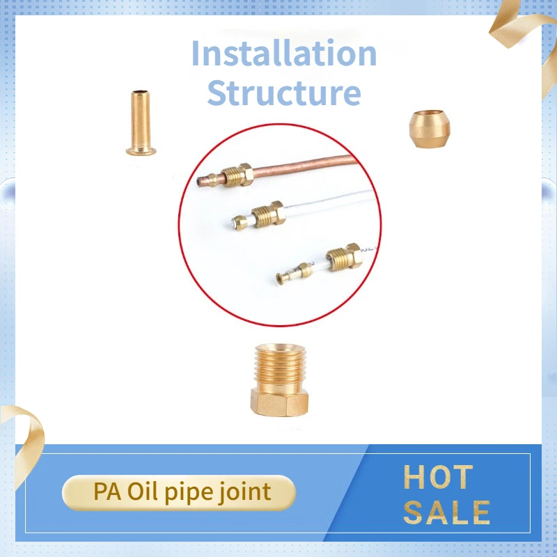 oil pipe PA  compression Sleeve PT /o-ring PB/thread Straight PA/ for centralized lubrication system/CNC machine centre