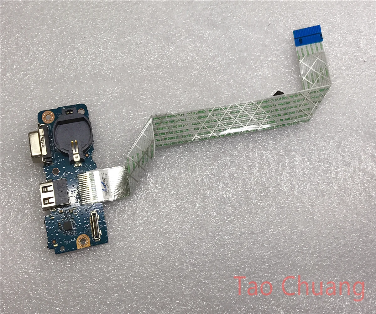 FOR DELL achievement Vostro 3580 3582 3583 USB board SD card IO small board LS-G712P VGA cable 0WR2NY