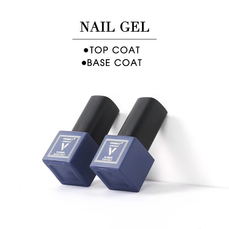 VINIMAY Gel Nagellack Top Basis Mantel UV Nagel Gel Lak Primer Tränken Weg Nail art Gel Lack Gelpolish Maniküre