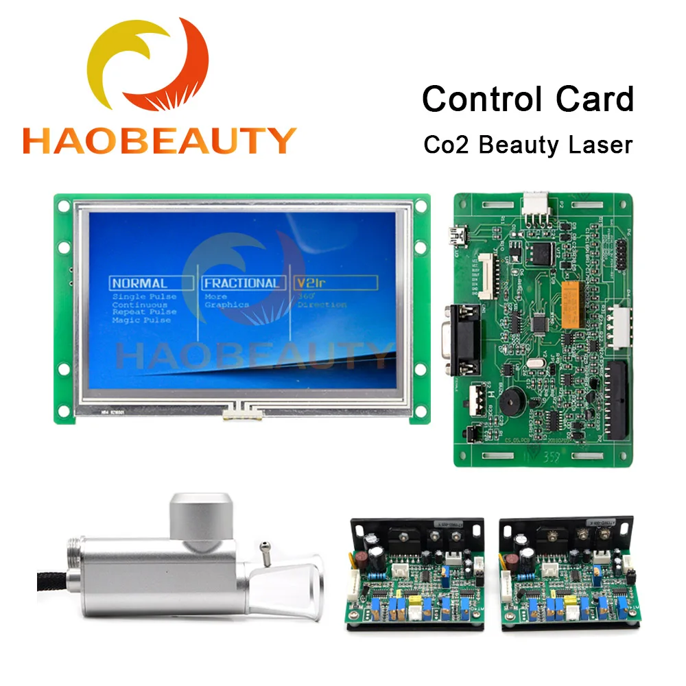 

HAOBEAUTY CO2 Lattice Laser Medical handle + Scanning galvanometer + control card + LCD Touch screen 7inch Beauty laser